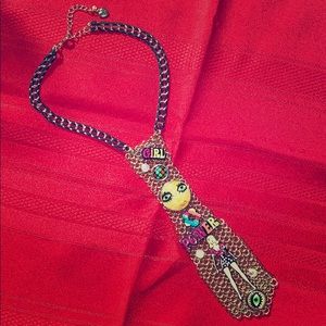 Betsey Johnson Tie Necklace